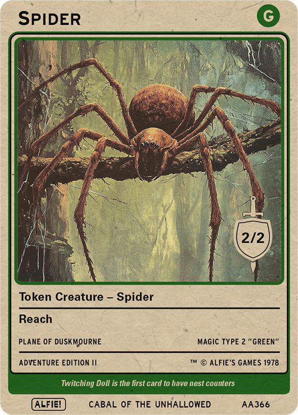Spider 2/2 - Alfies