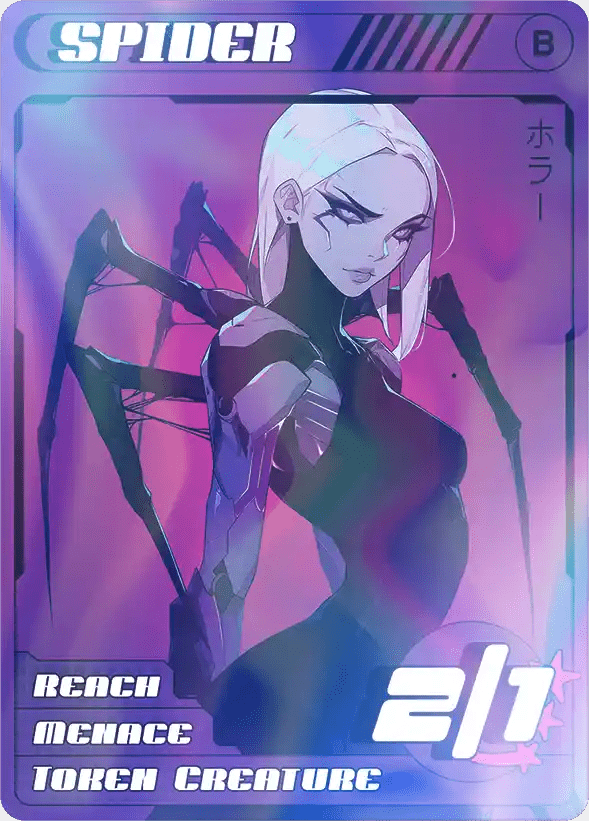 Spider Black Foil - Alfies
