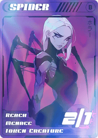 Spider Black Foil - Alfies