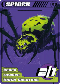 Spider Black & Green - Alfies