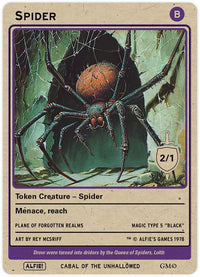 Spider Black - Alfies