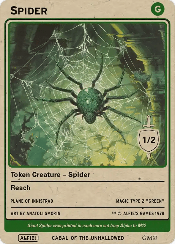 Spider Green - Alfies