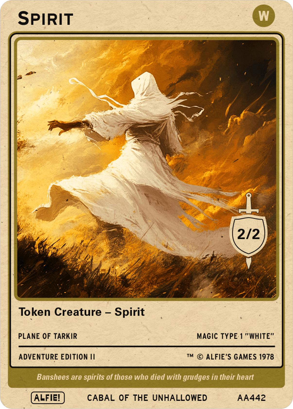 Spirit 2/2 White - Alfies