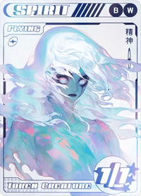 Spirit Black White Foil - Alfies