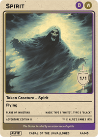 Spirit Black White - Alfies