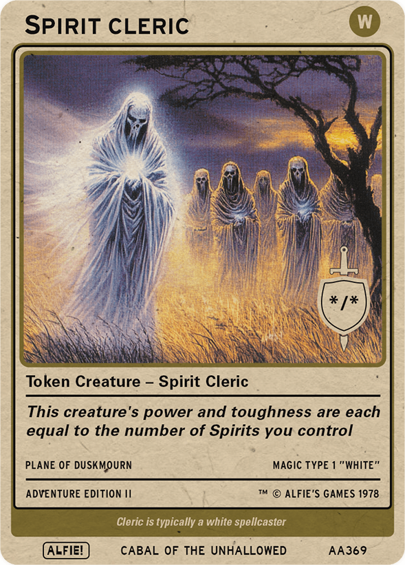 Spirit Cleric - Alfies