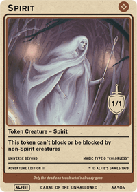Spirit Colorless - Alfies