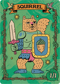 Squirrel 1/1 Green - Alfies