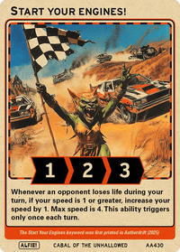 Start Your Engines / Max Speed - Alfies