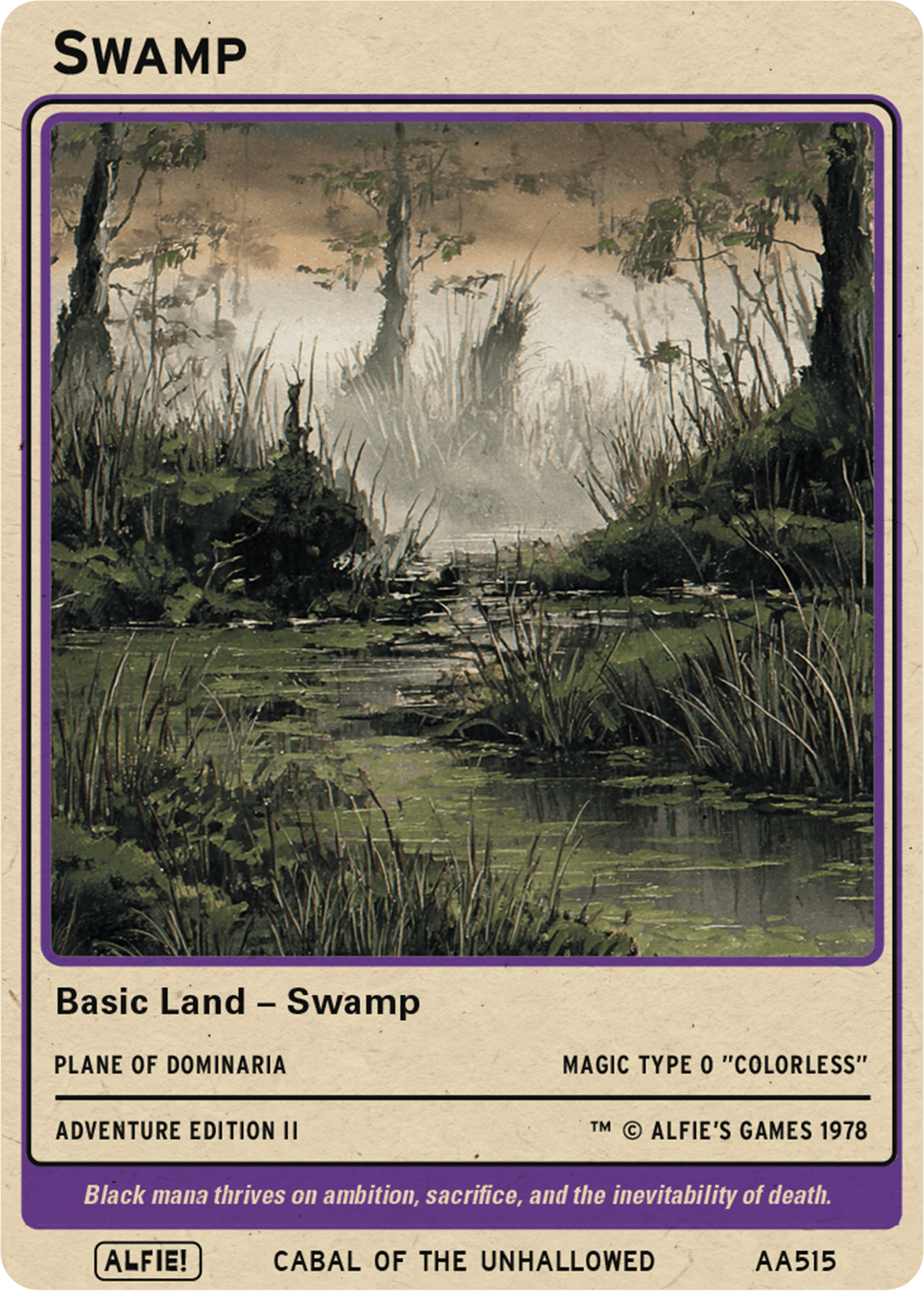 Swamp (Basic Land) - Alfies