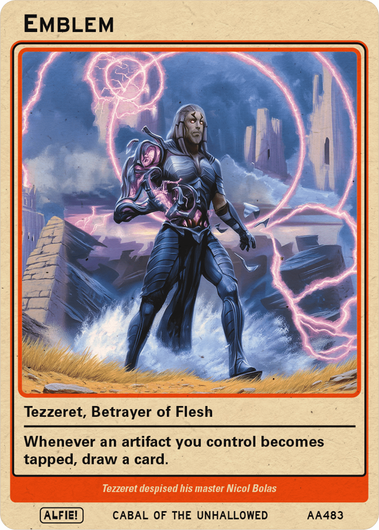 Tezzeret Betrayer of Flesh Emblem - Alfies