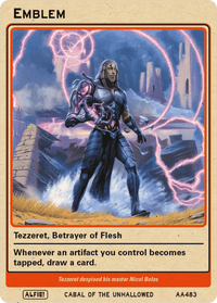 Tezzeret Betrayer of Flesh Emblem - Alfies
