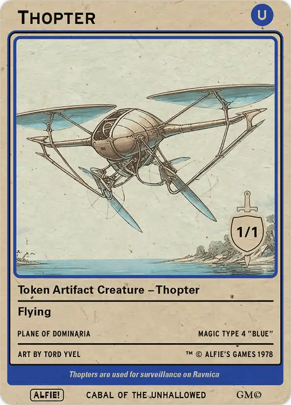 Thopter Blue - Alfies