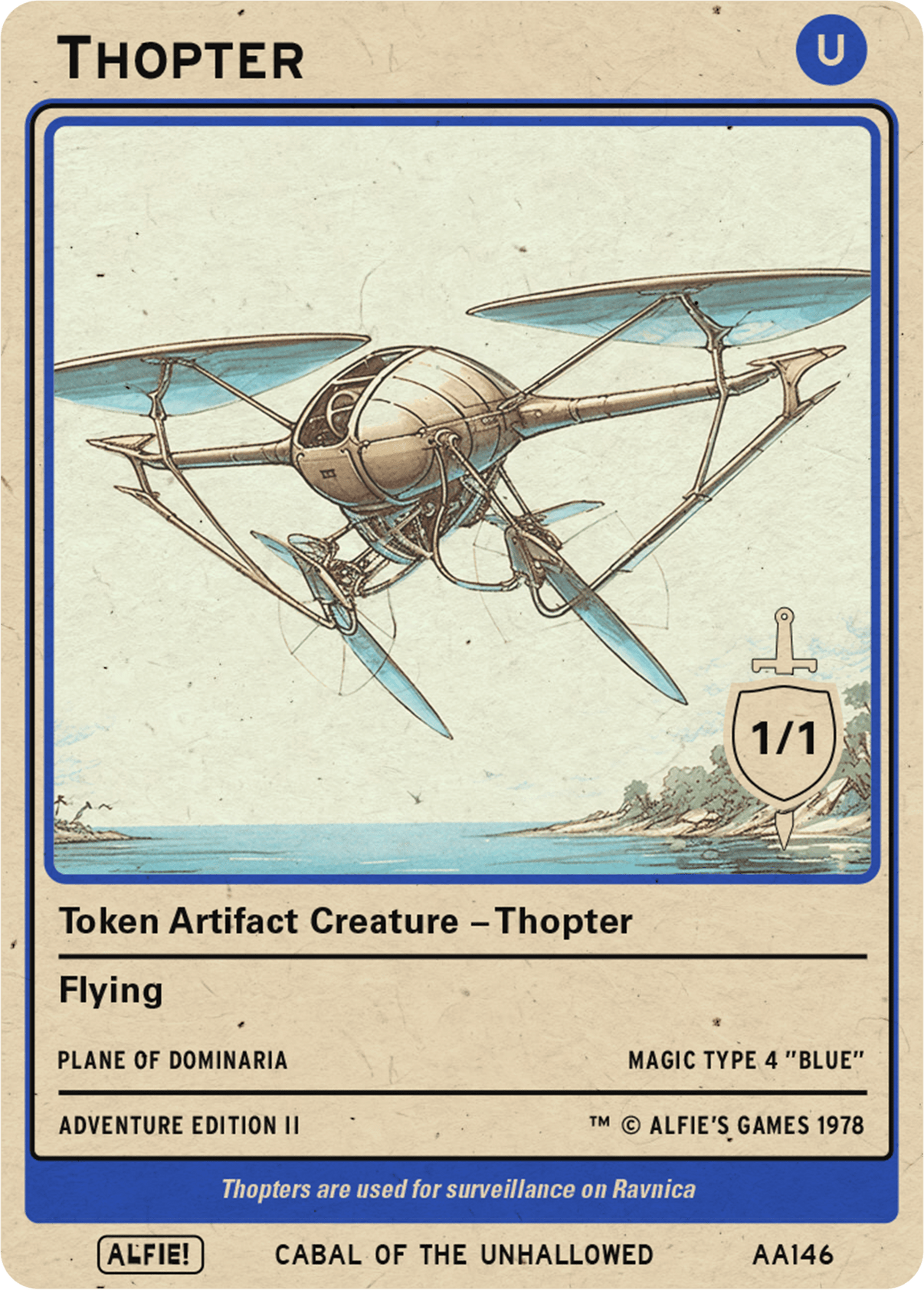 Thopter Blue - Alfies
