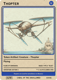 Thopter Blue - Alfies
