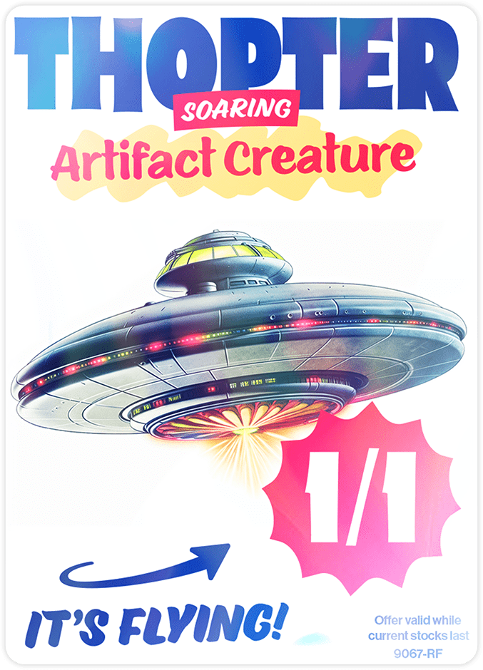 Thopter Foil - Alfies