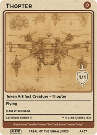 Thopter - Alfies