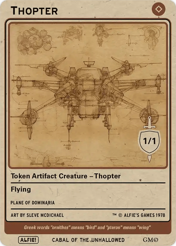 Thopter - Alfies
