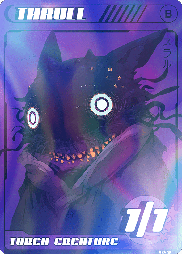 Thrull 1/1 Foil - Alfies