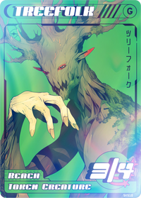 Treefolk 3/4 Foil - Alfies