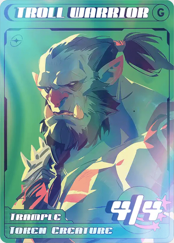 Troll Warrior Foil - Alfies