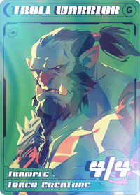 Troll Warrior Foil - Alfies