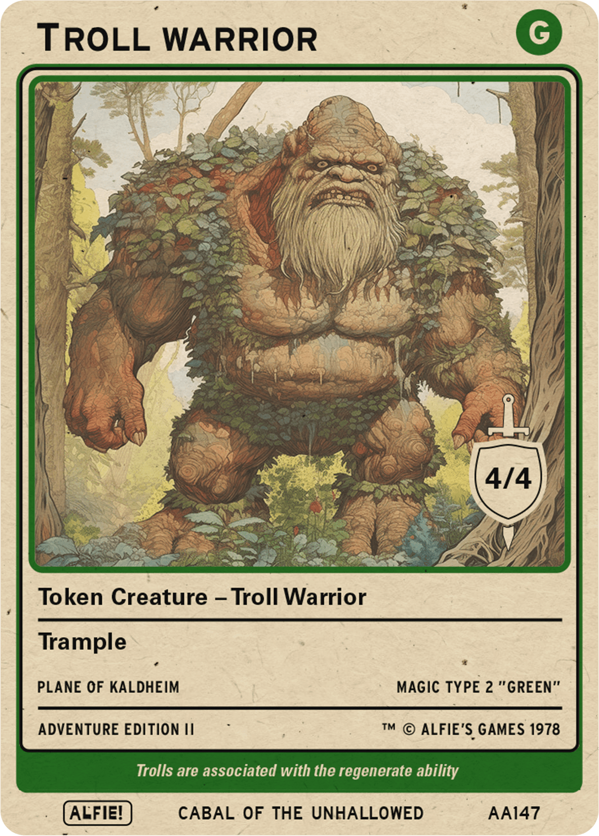 Troll Warrior - Alfies