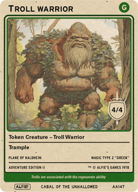 Troll Warrior - Alfies
