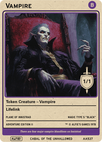 Vampire 1/1 Lifelink - Alfies