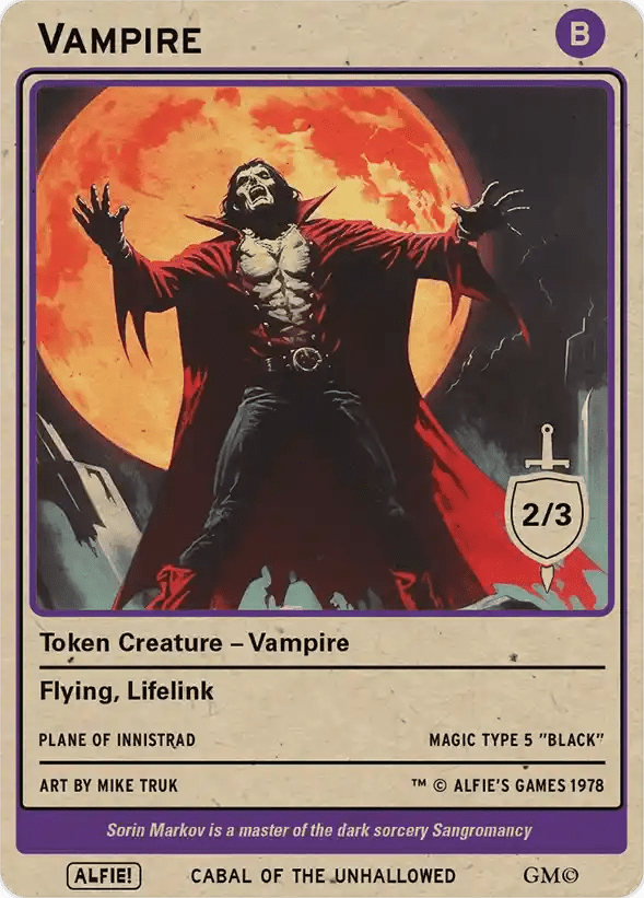 Vampire 2/3 Flying - Alfies