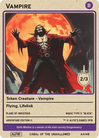 Vampire 2/3 Flying - Alfies