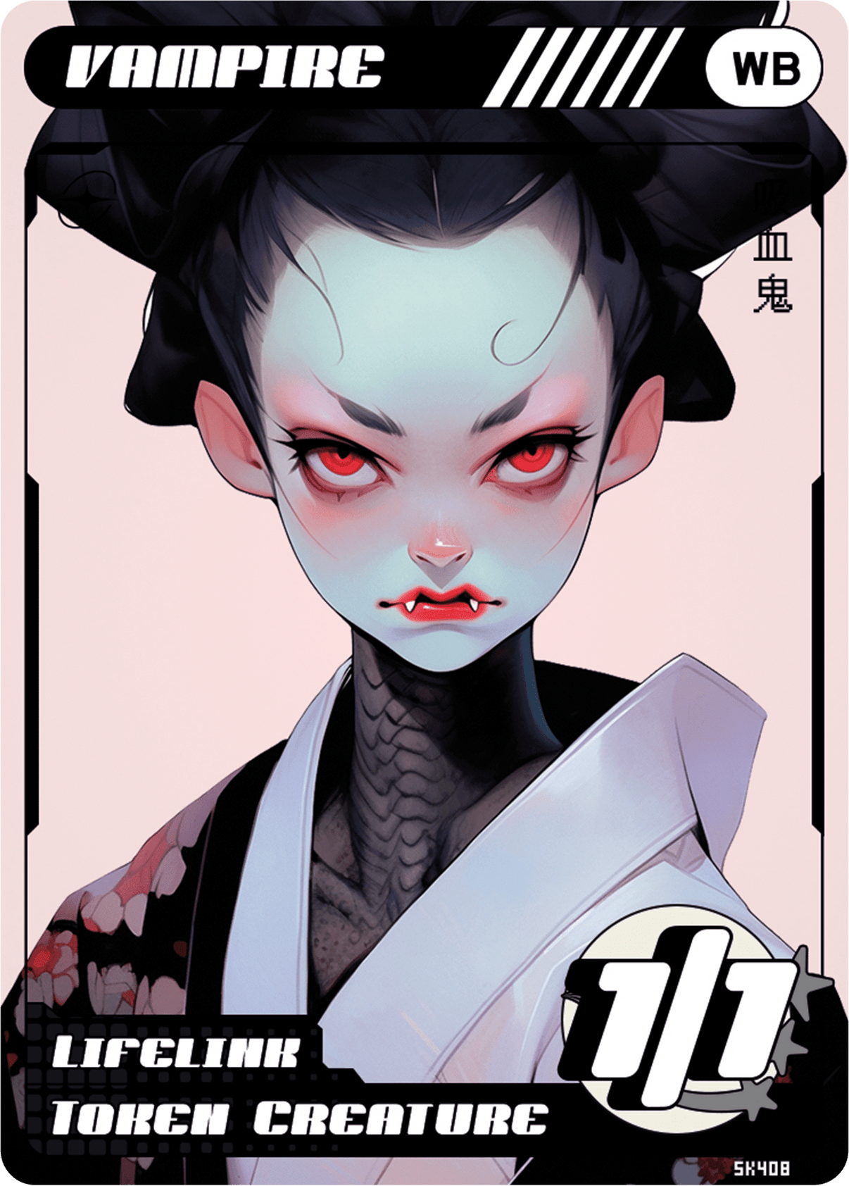 Vampire Black White 1/1 - Alfies