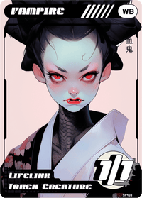 Vampire Black White 1/1 - Alfies