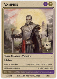 Vampire Black White - Alfies