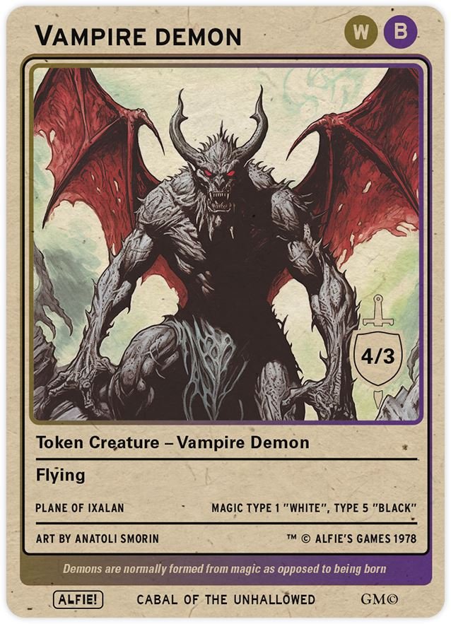 Vampire Demon - Alfies