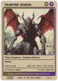 Vampire Demon - Alfies