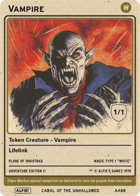 Vampire White 1/1 - Alfies