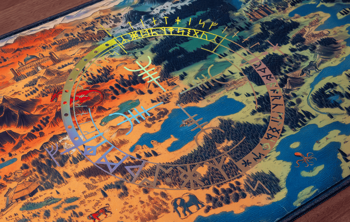 Vegvisir Retro Foil Playmat PREORDER - Alfies