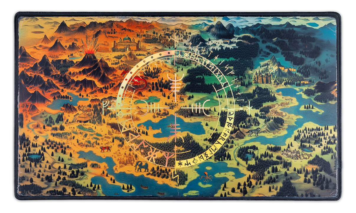 Vegvisir Retro Foil Playmat - Alfies