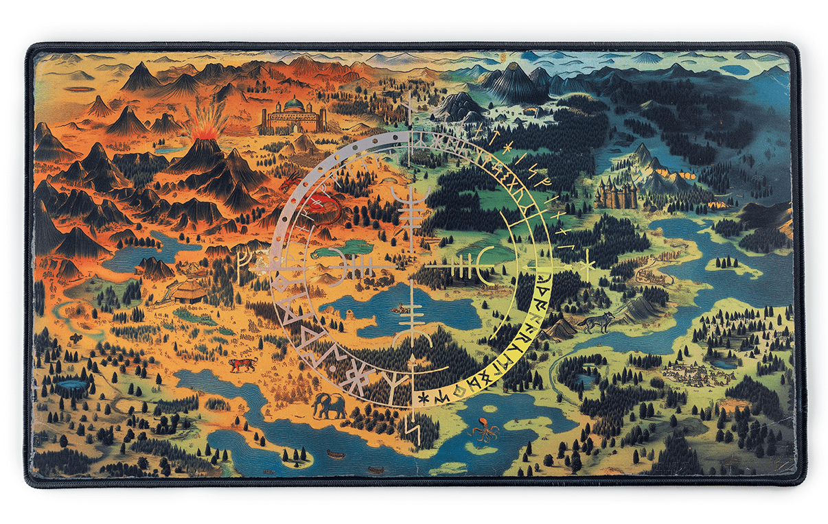 Vegvisir Retro Foil Playmat - Alfies