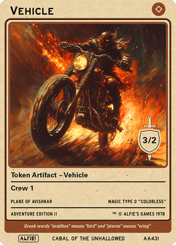 Vehicle - Alfies