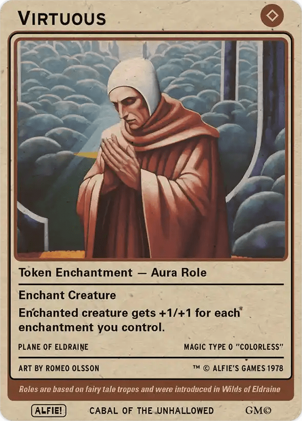 Virtuous Role - Alfies