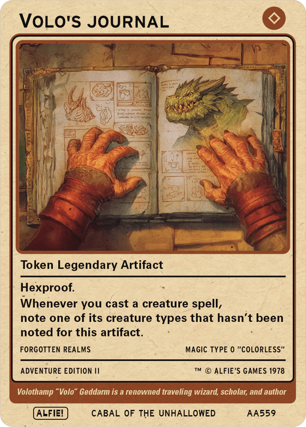 Volo's Journal - Alfies