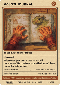 Volo's Journal - Alfies
