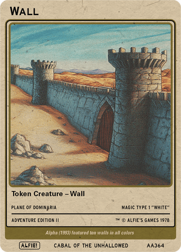 Wall - Alfies