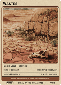 Wastes (Basic Land) - Alfies