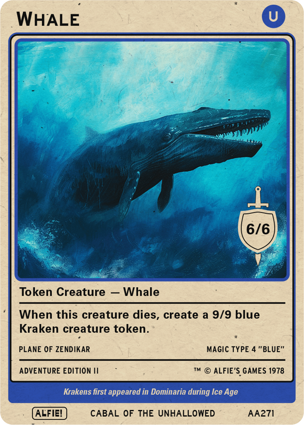 Whale - Alfies