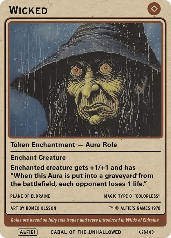 Wicked Role - Alfies