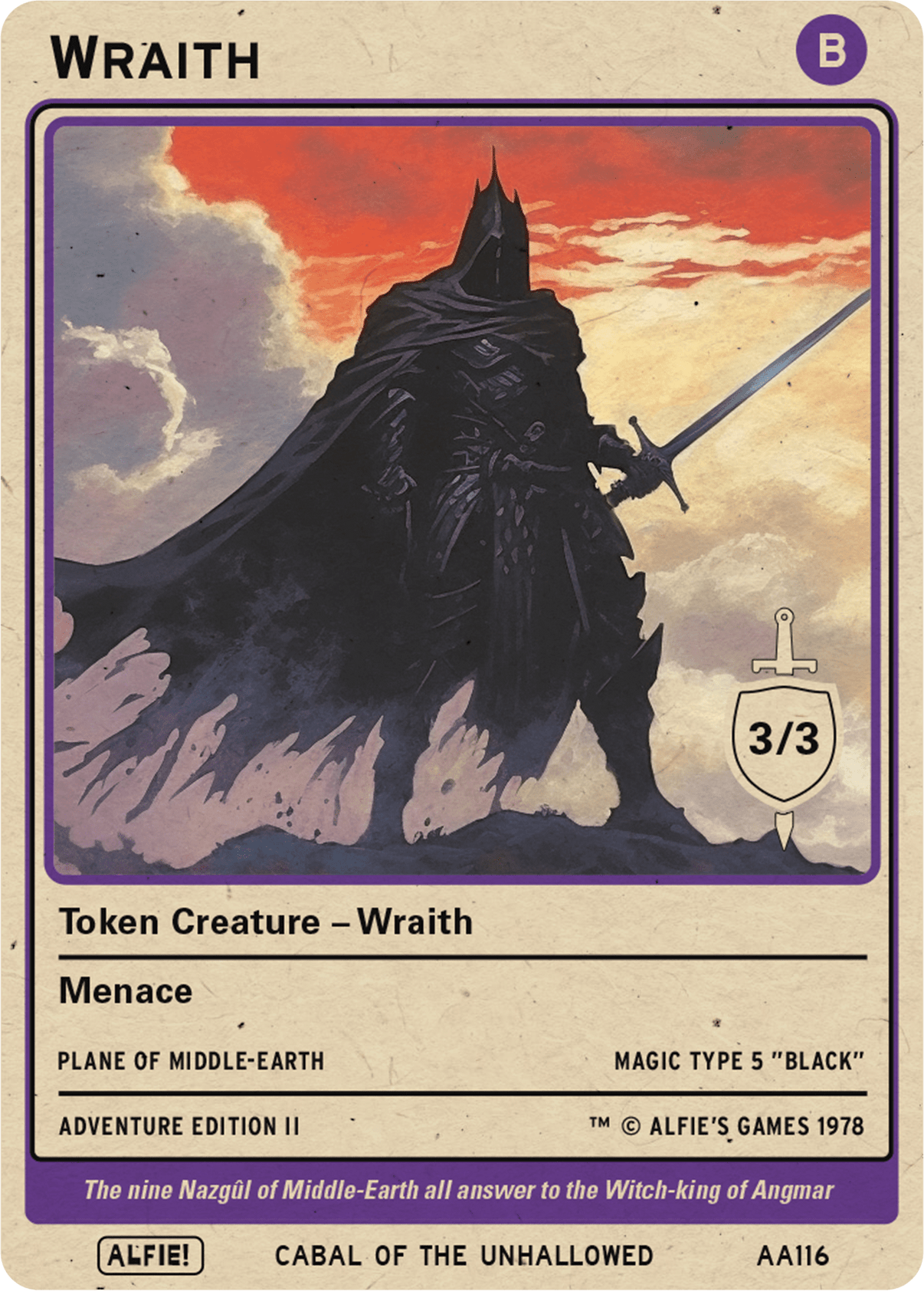 Wraith - Alfies
