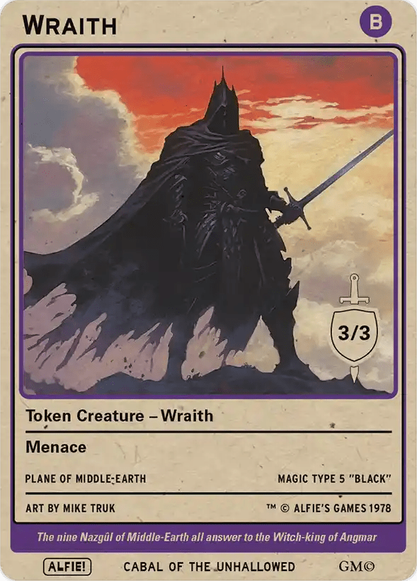 Wraith - Alfies